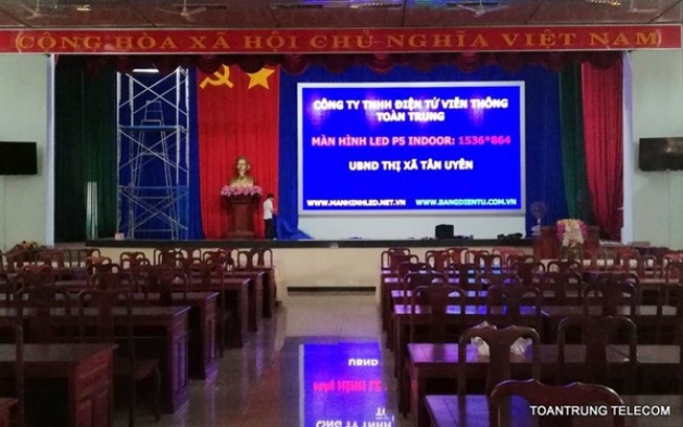 Bảng báo giá màn hình led trong nhà mới nhất của Toàn Trung