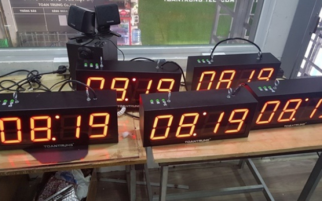 Cấu tạo của đồng hồ điện tử led tại Toàn Trung